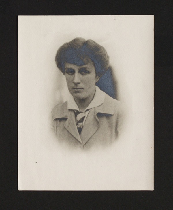 Original title:  Marjorie Pickthall during World War I. Image courtesy of Victoria University Archives (Toronto, Ont.)