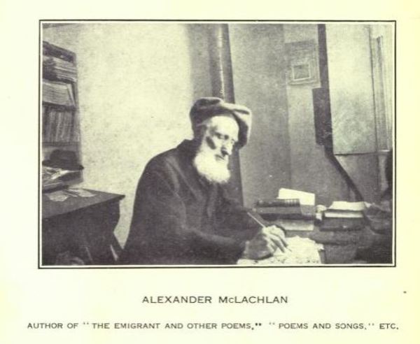 Original title:  Alexander McLachlan (1817-96), farmer, poet, tailor, and emigration agent; 
From 