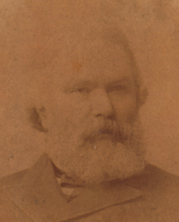 Original title:  From a cabinet portrait of Joseph McCausland. Undated. Source: Marika I. Pirie (great great grand-daughter). From: https://www.findagrave.com/memorial/180389567/joseph-mccausland