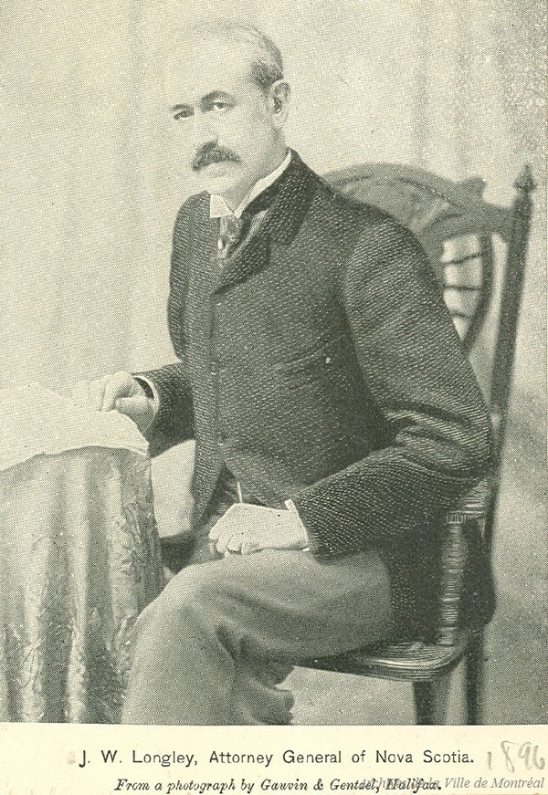 Original title:  James Wilberforce Longley . - 1896 - Archives de Montréal