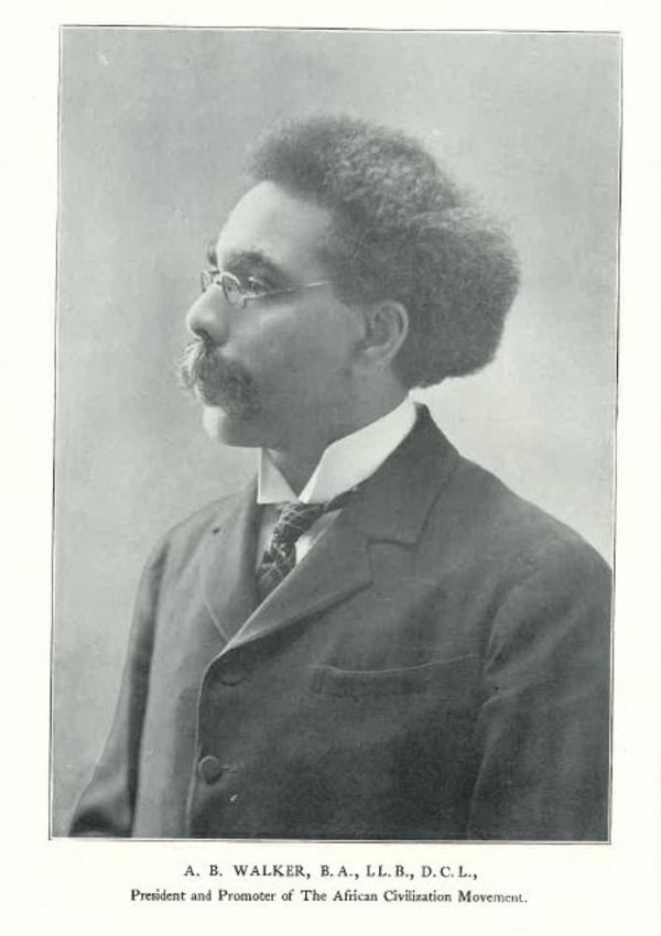 Original title:  Dr. A.B. Walker, from his book 