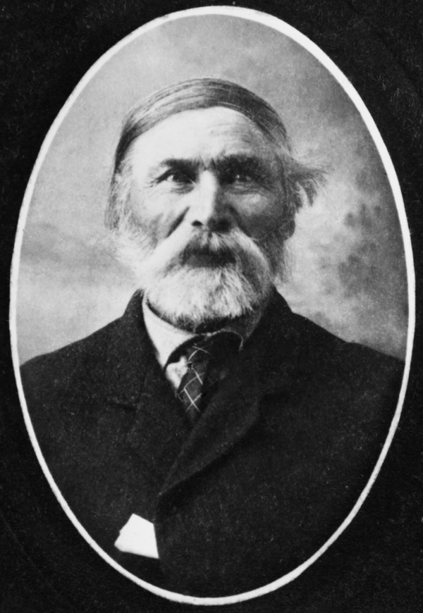 Original title:  James Isbister, pioneer of Prince Albert area, Saskatchewan. Image courtesy of Glenbow Museum, Calgary, Alberta.