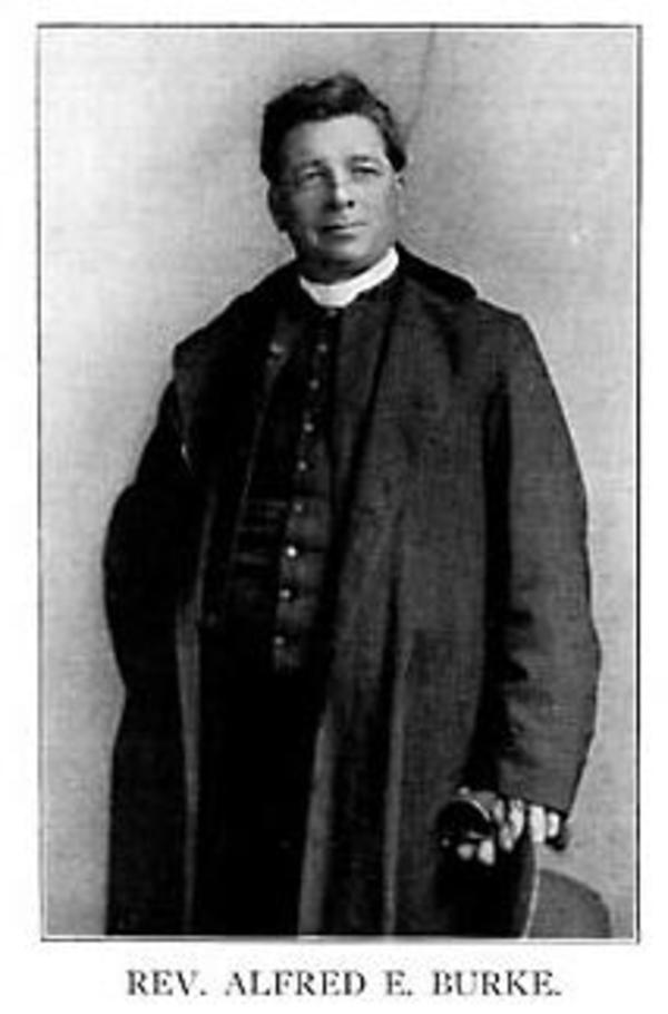 Titre original :  Rev. Alfred E. Burke - Past and Present of Prince Edward Island, 1906.