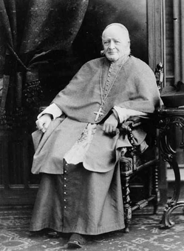 Original title:  Mgr. Ignace Bourget - Archbishop. 