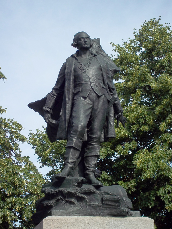 Titre original :    Description Français : Monument à Jean Vauquelin, place Vauquelin, Vieux-Montréal, à l'ouest de l'Hôtel de Ville. fiche Date 31 July 2011(2011-07-31) Source Own work Author Jeangagnon

