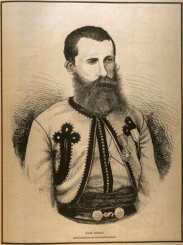 Original title:  Hugh Murray, sous-lieutenant aux Zouaves-Pontificaux [image fixe]