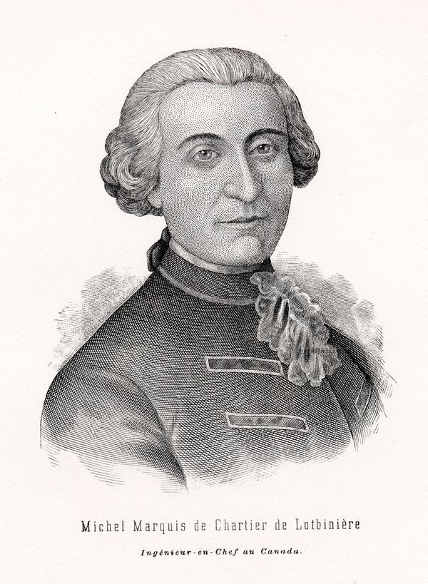 Original title:  Michel Marquis de Chartier de Lotbinière. Ingénieur-en-Chef au Canada [image fixe]